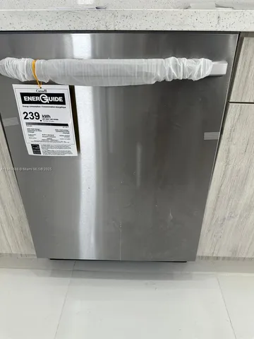 a close view of washer and dryer