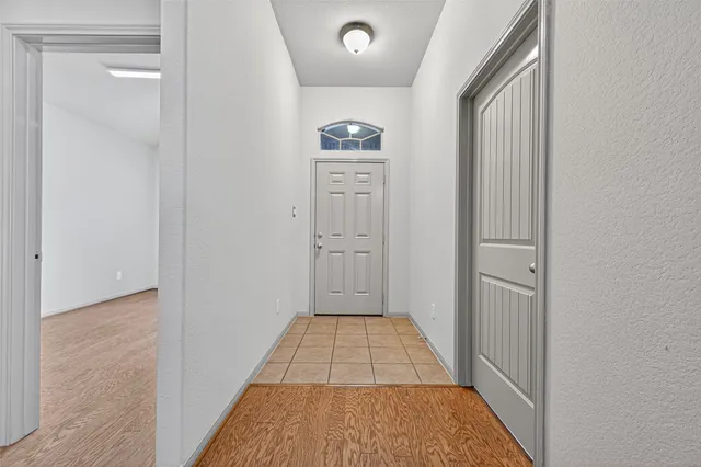 a view of an entryway door