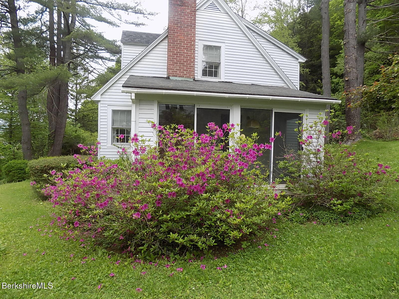 350 Laurel Street Lee, MA 01238 - Photo 27 of 34 a front view of house with the garden