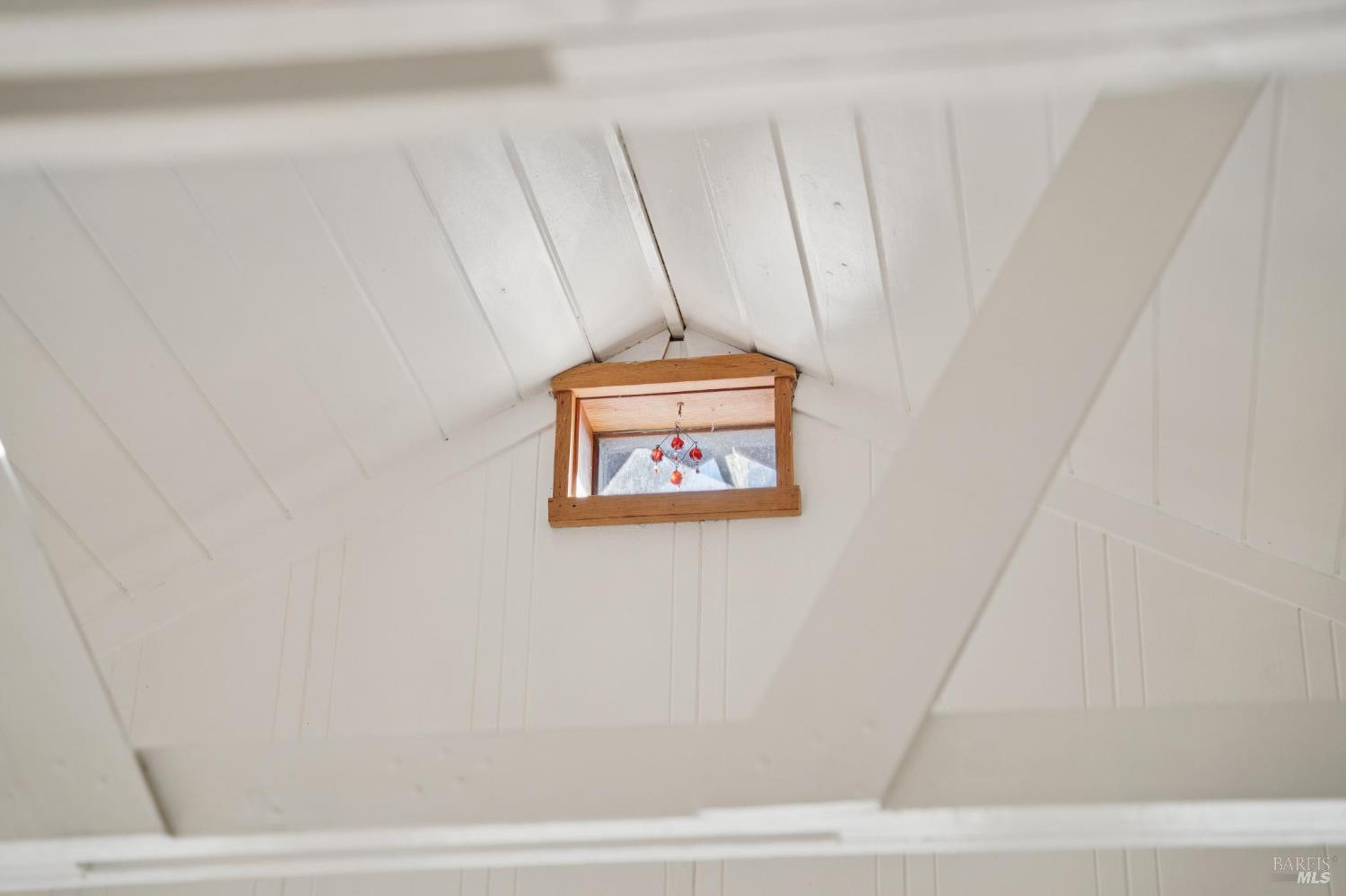 180 Maple Road Bolinas, CA 94924 - Photo 21 of 99 Charming window at the top of the ceiling in the primary home