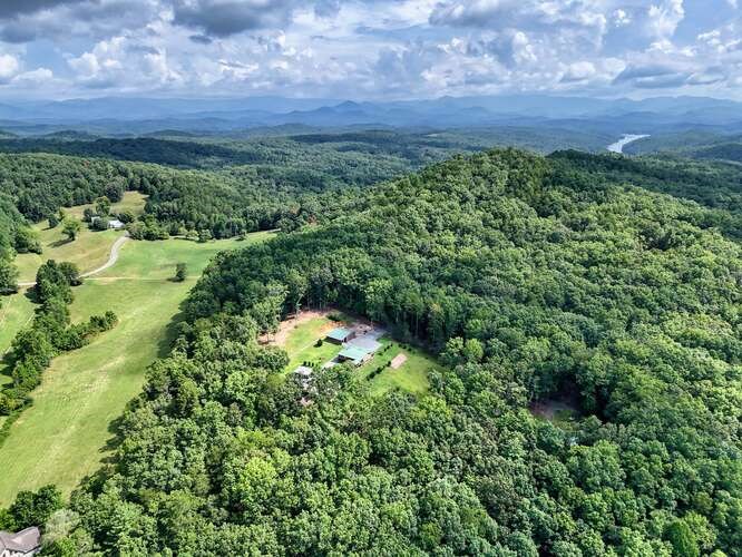 245 Panther Hill Road Murphy, NC 28906 - Photo 56 of 57 a view of a lush green forest with a park