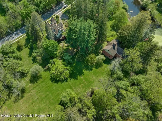 front view of a house with a small yard