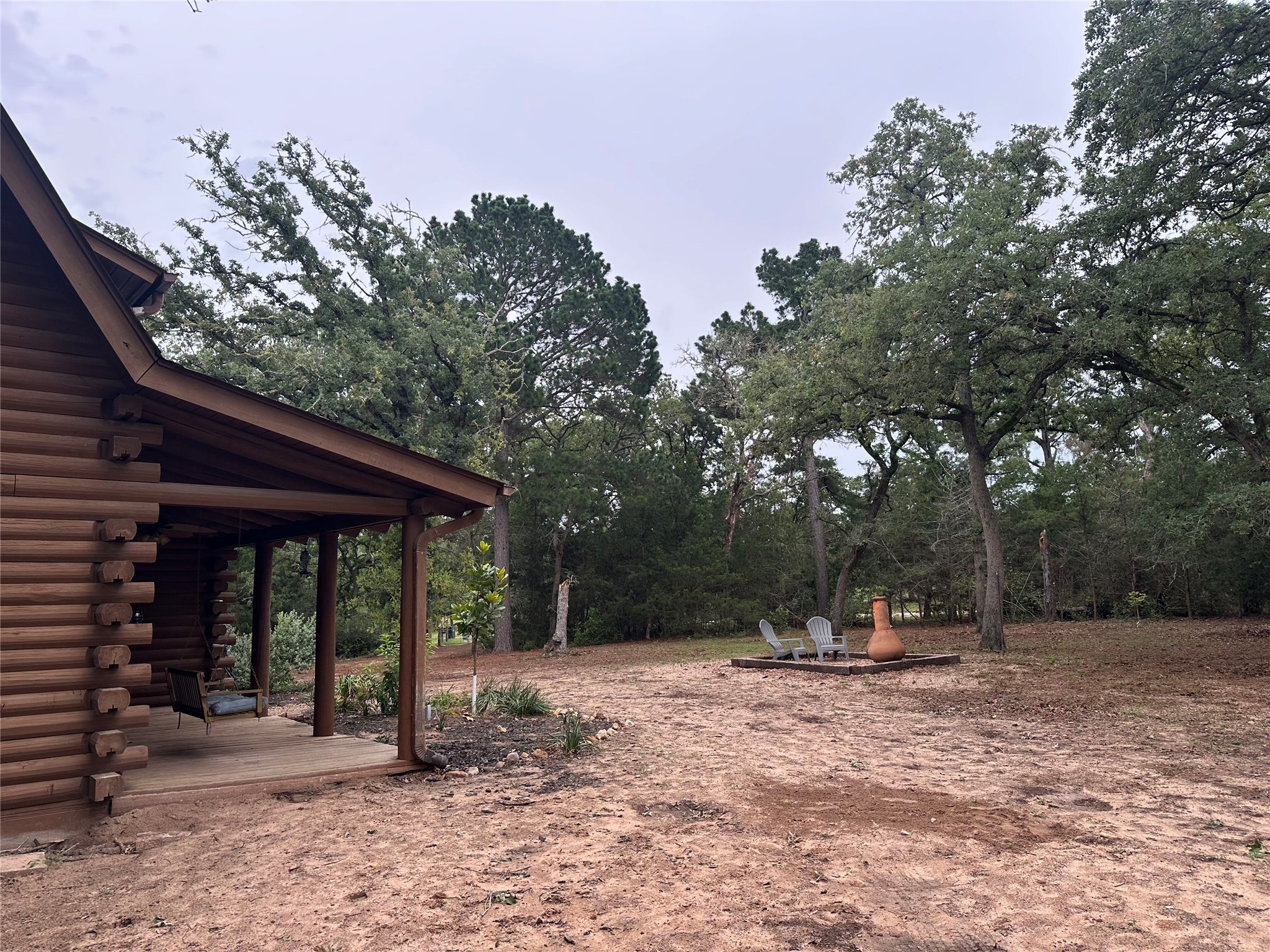 1053 East County Rd F Lexington, TX 78947 - Photo 25 of 38 a backyard of a house with barbeque oven