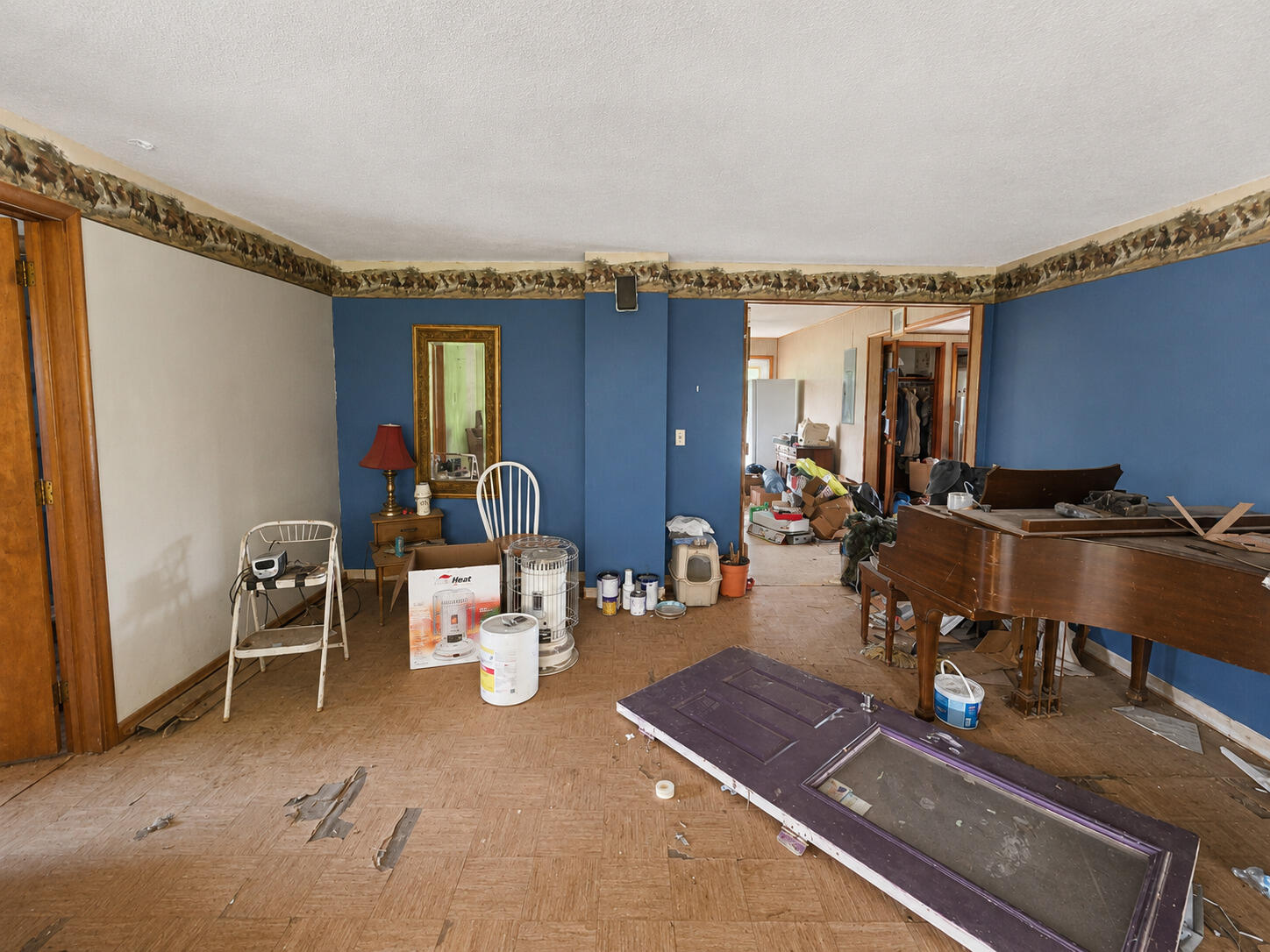8545 Southeast Jeff Road Warren, IN 46792 - Photo 4 of 8 a room with gym equipment and a large window