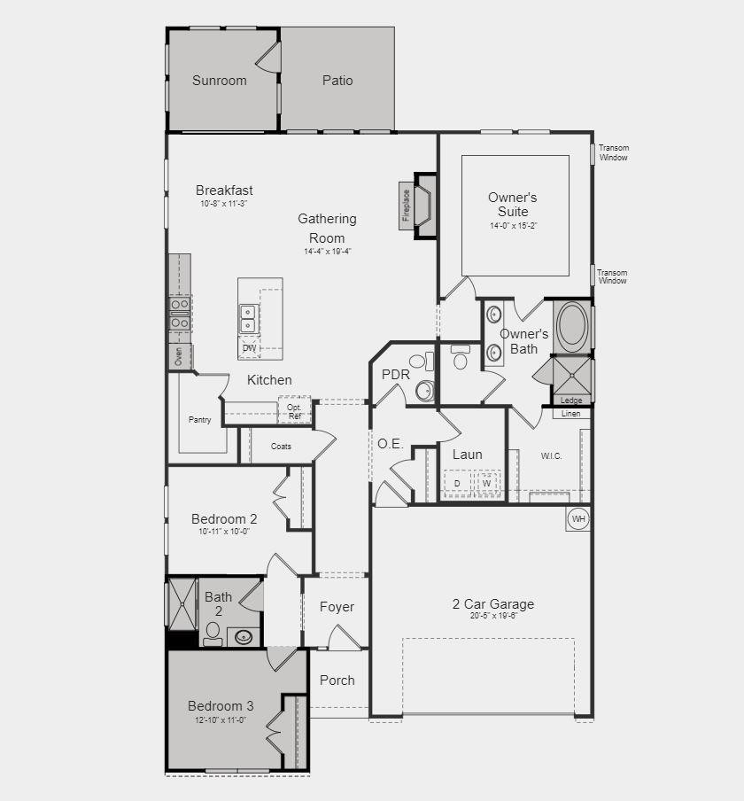 109 Alumroot Road, Unit 26 Holly Springs, NC 27540 - Photo 3 of 30 Laney ~ First Floor