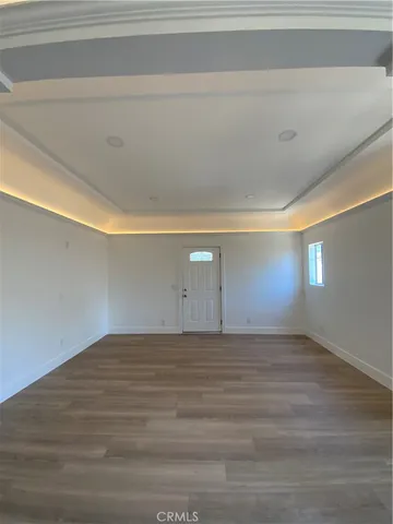 a view of empty room