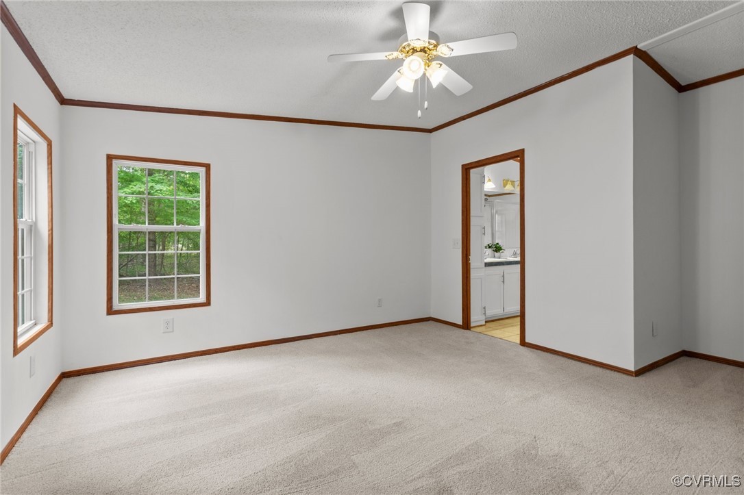 55 Redd Shop Road Farmville, VA 23901 - Photo 23 of 37 an empty room with windows and fan