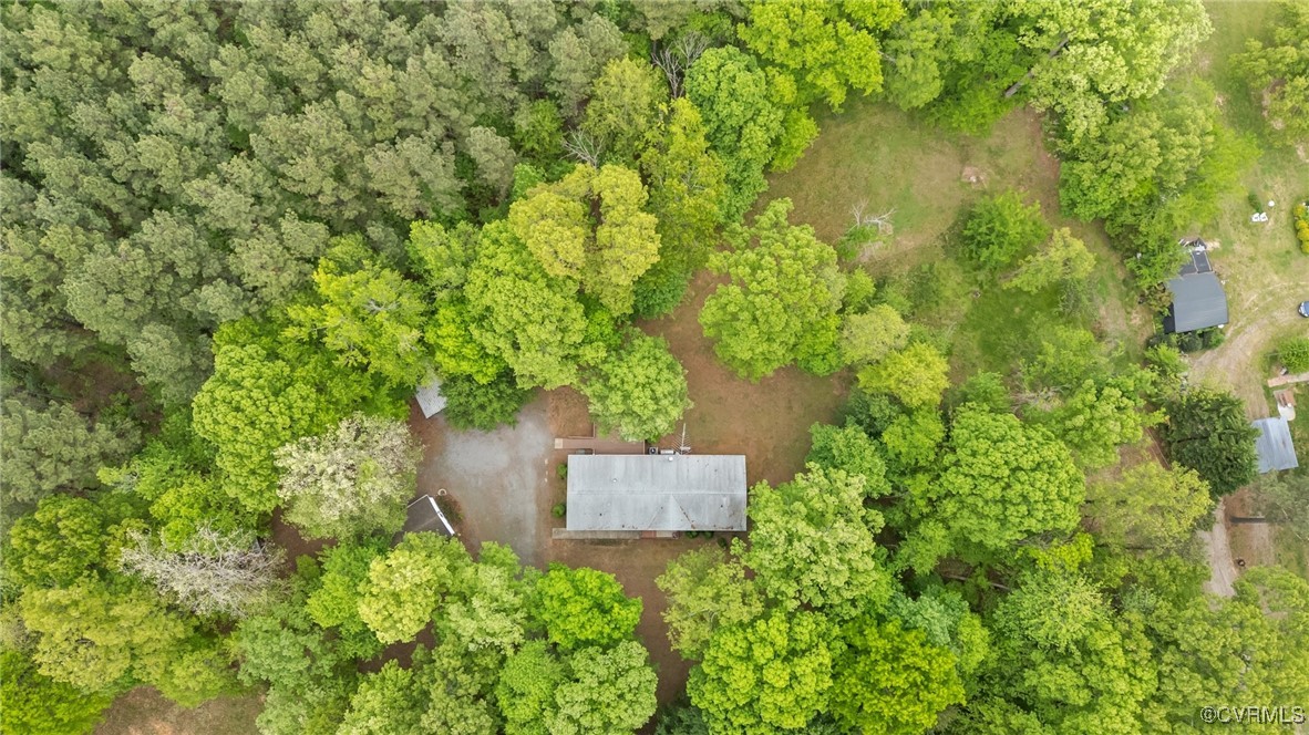 55 Redd Shop Road Farmville, VA 23901 - Photo 36 of 37 an aerial view of a house with a yard