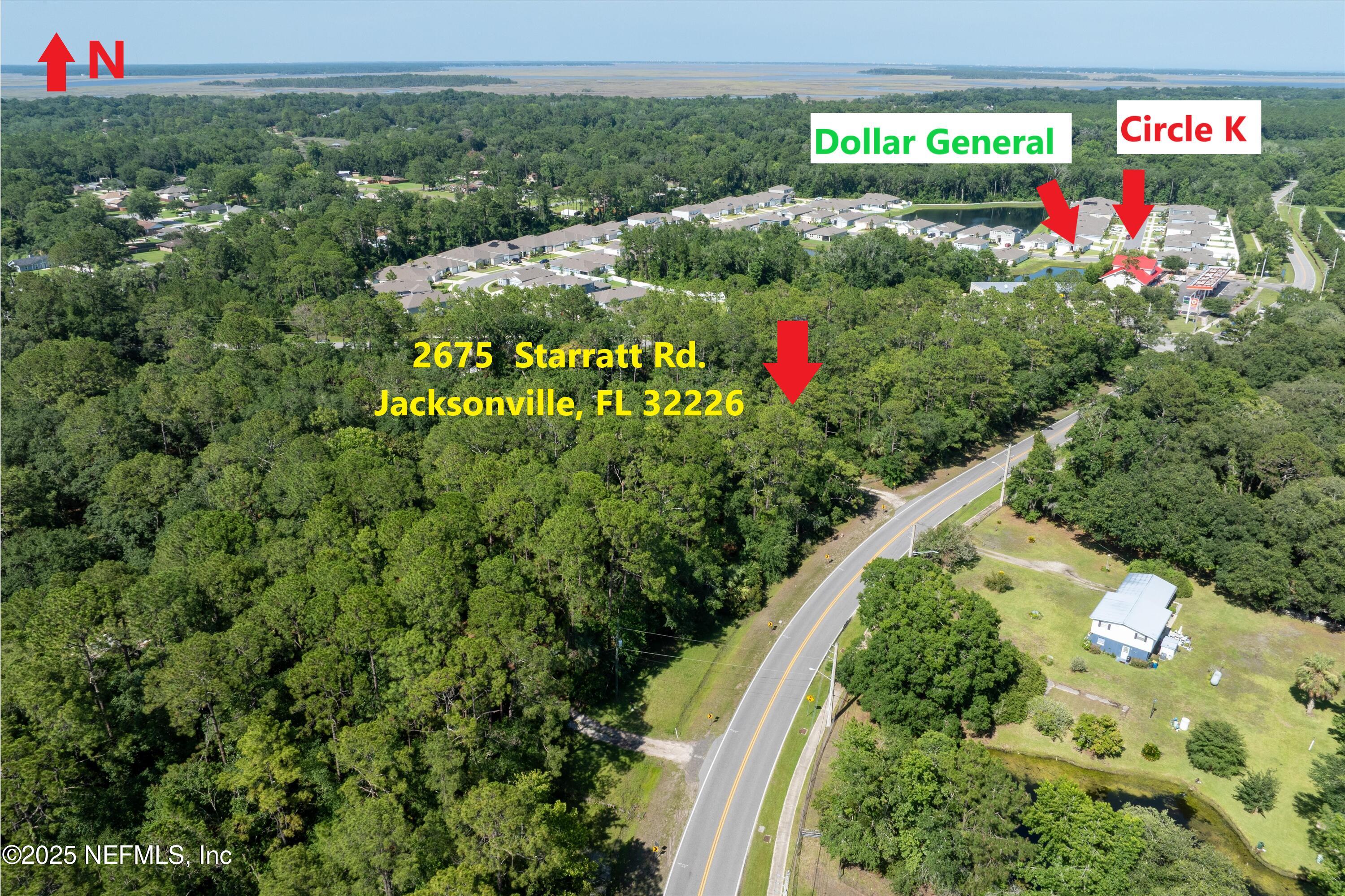 2675 Starratt Road Jacksonville, FL 32218 - Photo 3 of 15 08-Aerial-8.jpg-1