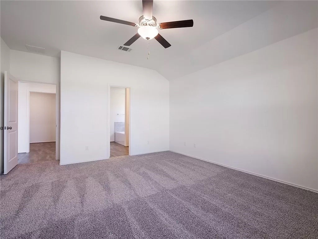 112 Concho Brook Bend Georgetown, TX 78626 - Photo 12 of 20 a view of empty room with ceiling fan