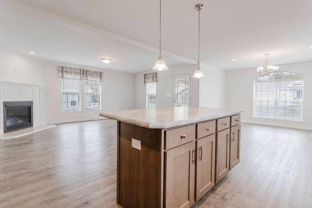 9 David Drive Scarborough, ME 04074 - Photo 6 of 13 Kitchen island