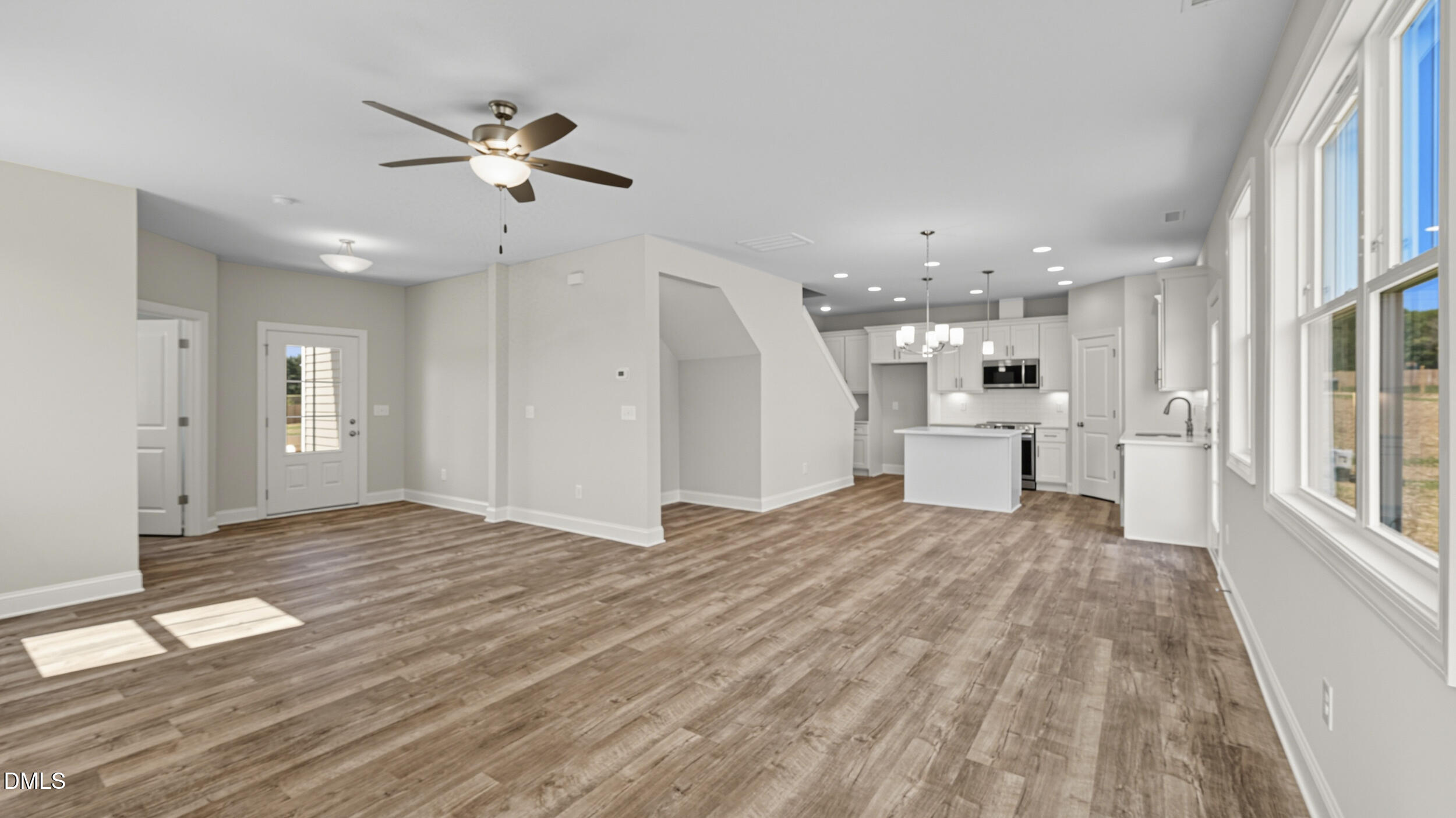 4105 Ralph Holt Court Snow Camp, NC 27349 - Photo 8 of 35 a view of a livingroom with a kitchen