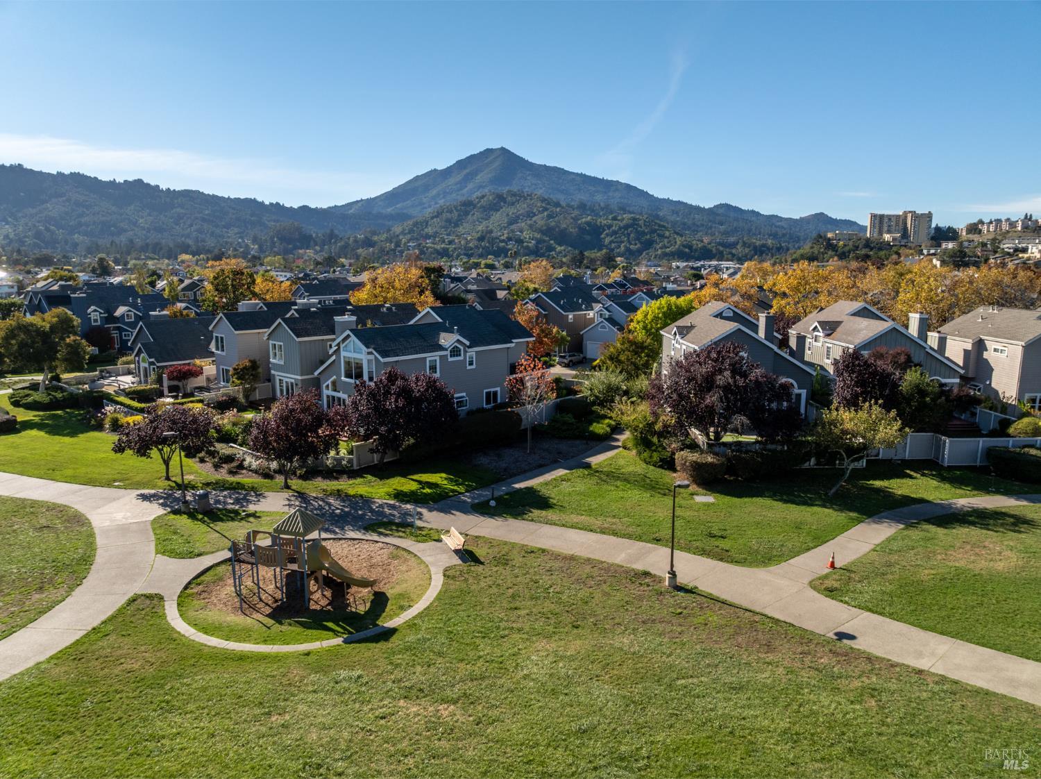 16 Drakes View Circle Greenbrae, CA 94904 - Photo 41 of 45 a view of a house with a yard and mountain
