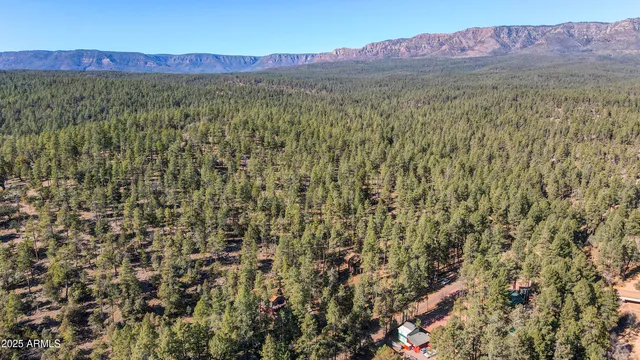 a view of a lush green field