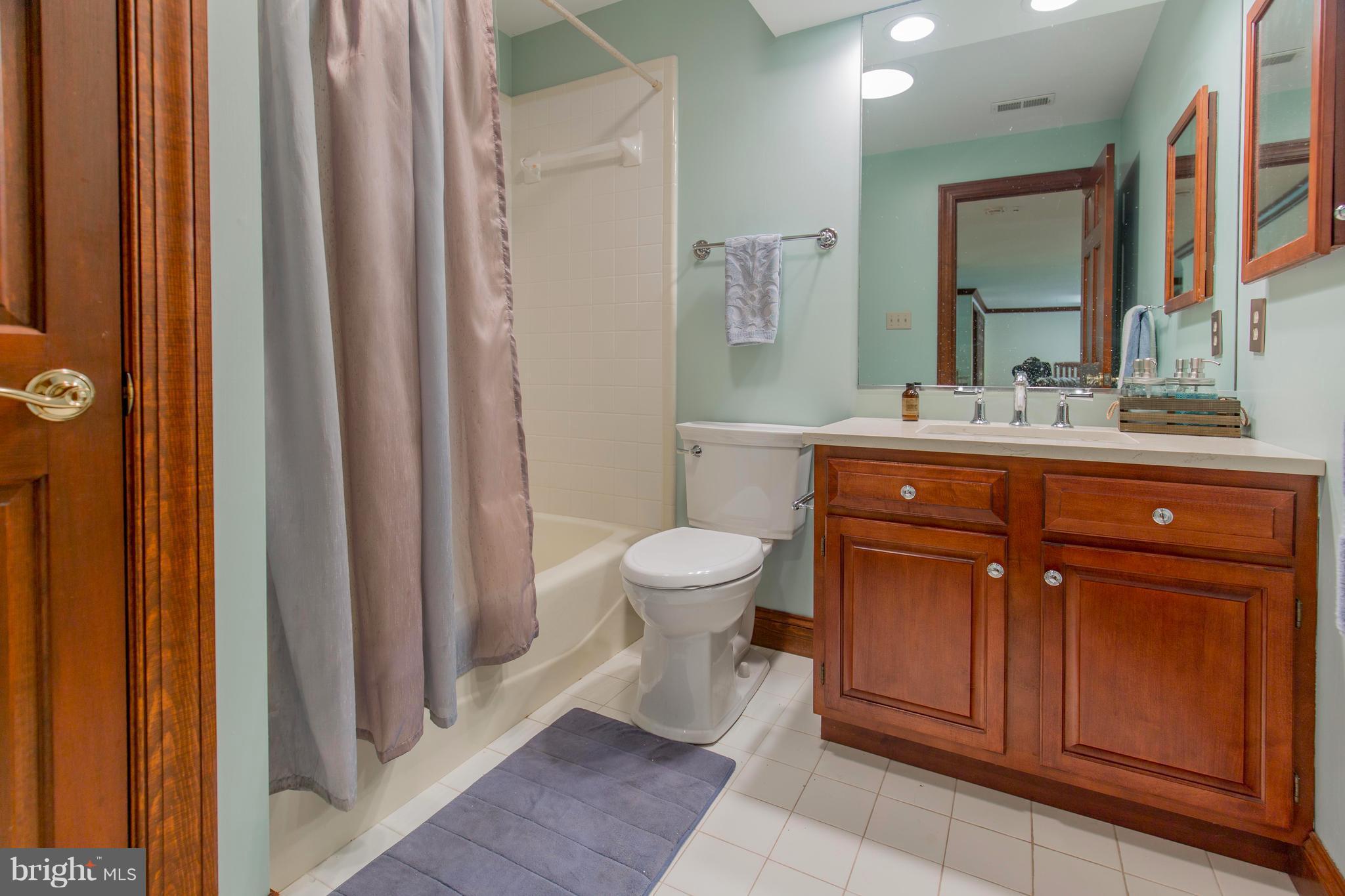 610 Bryants Nursery Road Silver Spring, MD 20905 - Photo 27 of 30 a bathroom with a toilet a sink and mirror