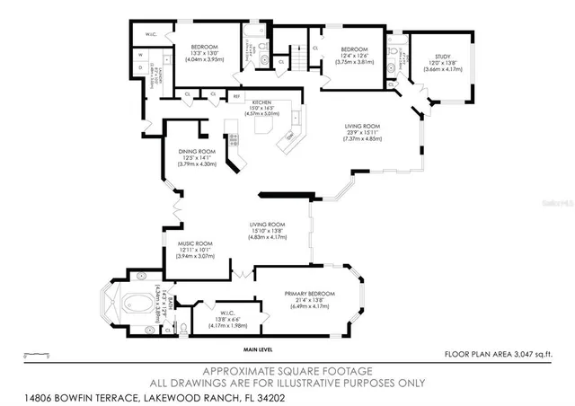 $1,195,200 | 14806 Bowfin Terrace, Lakewood Ranch, FL 34202
