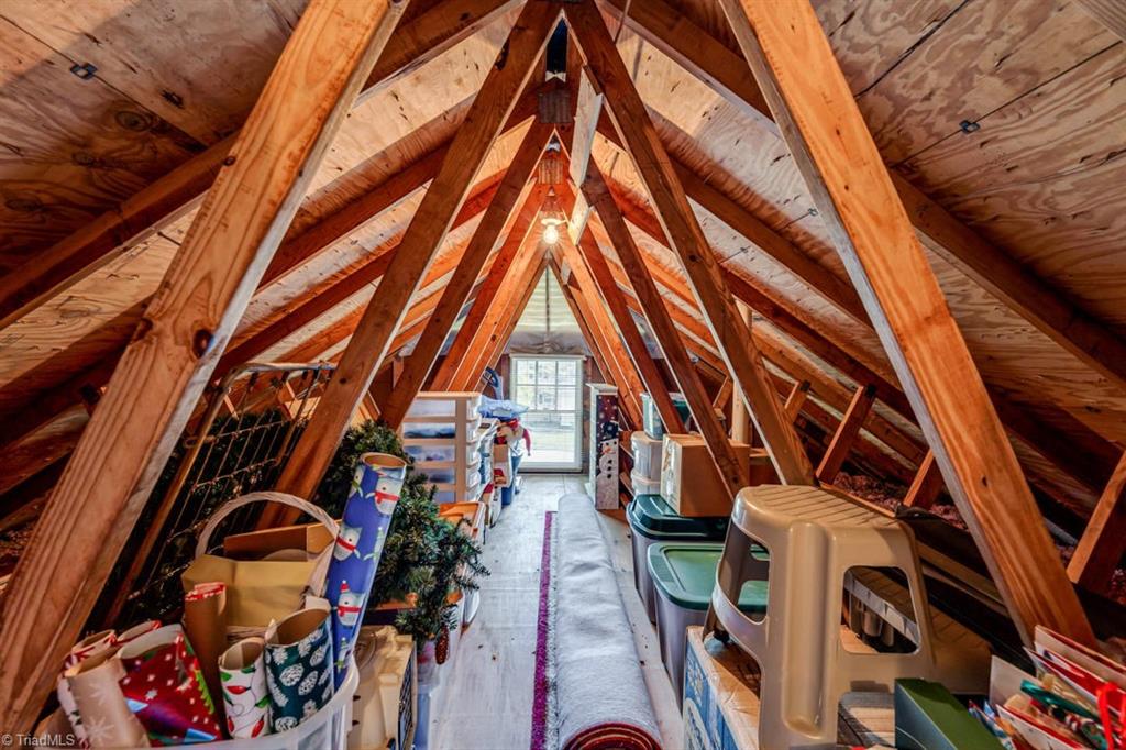 4240 Wayne Road Greensboro, NC 27407 - Photo 31 of 49 Walk-in attic space