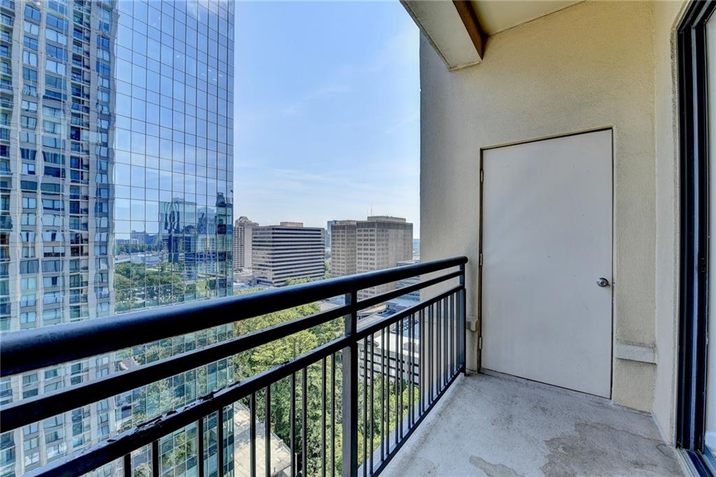 3445 Stratford Road Northeast, Unit 2106 Atlanta, GA 30326 - Photo 23 of 44 a view of balcony with city view