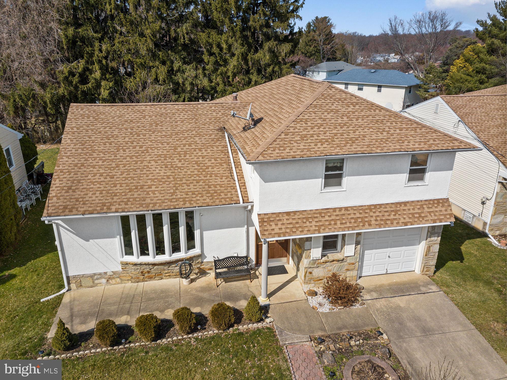 8708 Autumn Road Philadelphia, PA 19115 - Photo 5 of 37 Ariel Front