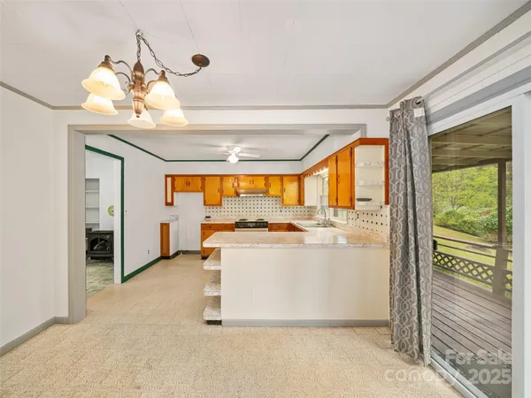 a view interior of the house