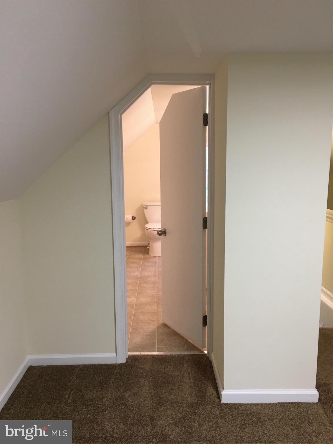 6915 Prout Road Friendship, MD 20758 - Photo 22 of 30 Upstairs Half Bath Custom Door