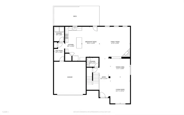 a picture of floor plan