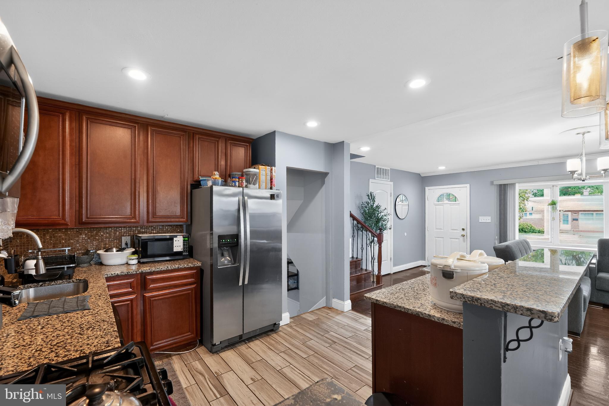 5909 Charnwood Road Catonsville, MD 21228 - Photo 10 of 31 Modern kitchen with stylish finishes.