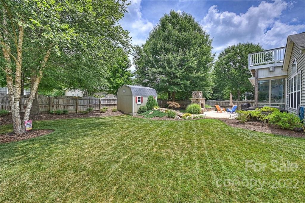 728 Beille Lane Fort Mill, SC 29708 - Photo 42 of 48 a backyard of a house with lots of green space