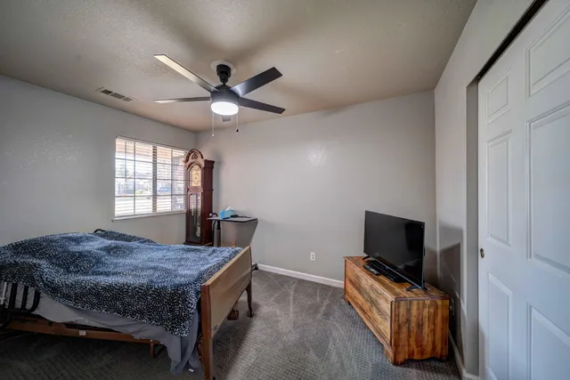 a very nice looking room with a large window