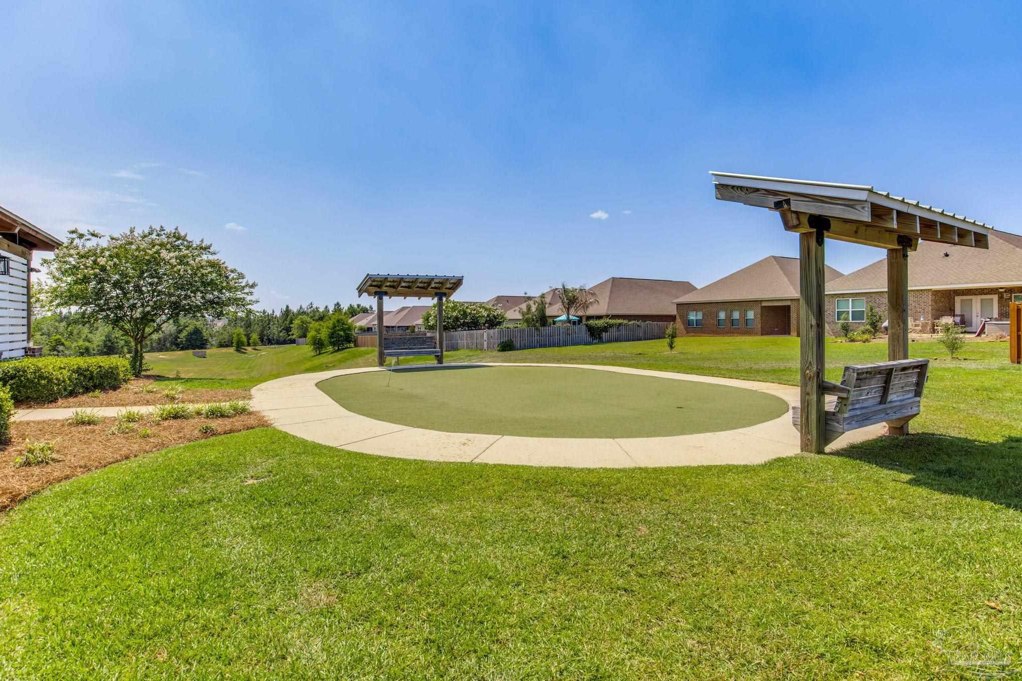 7990 Burnside Loop Pensacola, FL 32526 - Photo 55 of 61 a view of a swimming pool with a yard