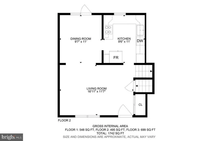 a picture of a floor plan