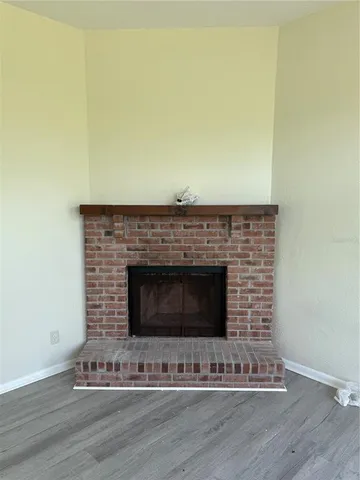 a view of a wooden fence