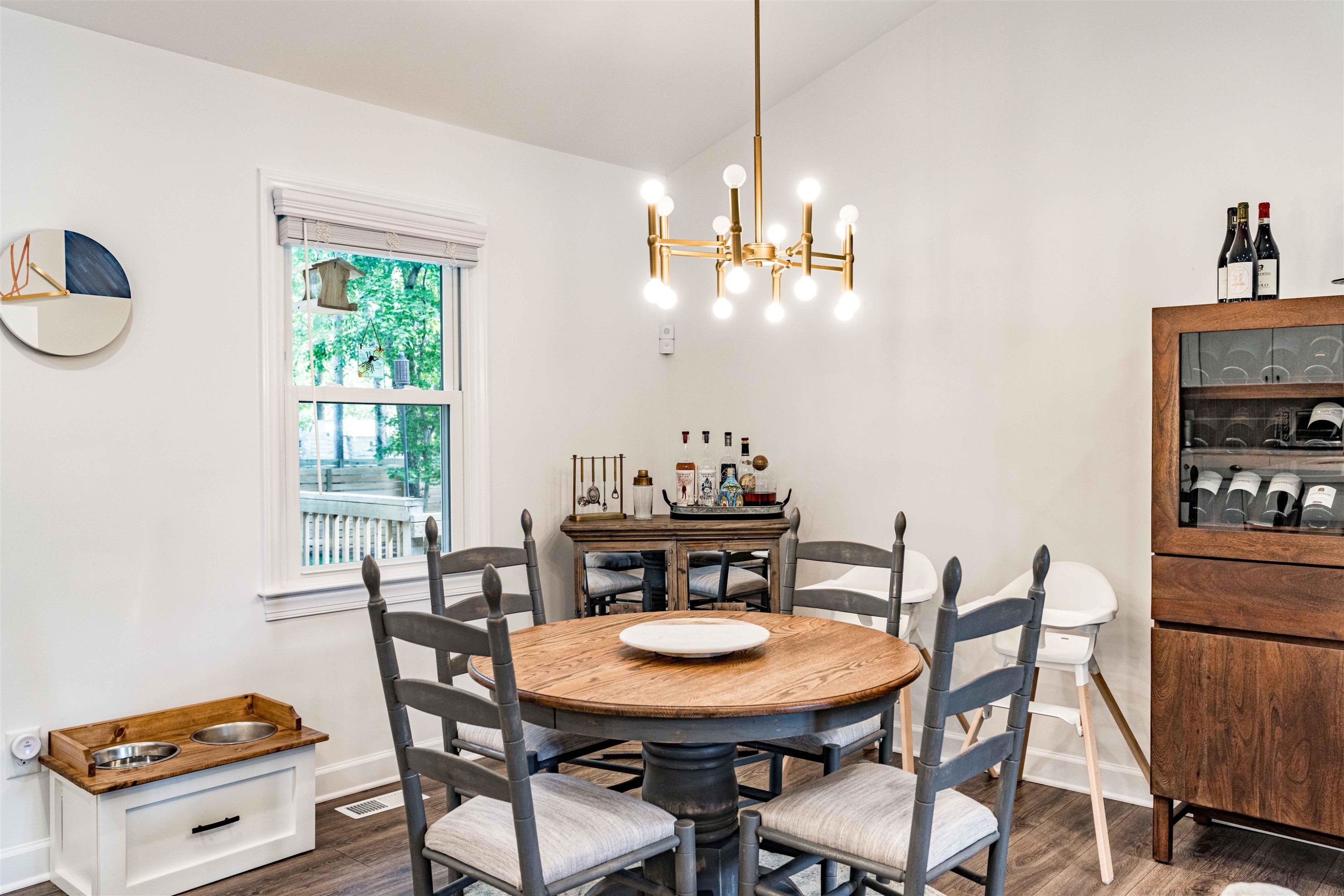 1505 Windbur Place Raleigh, NC 27609 - Photo 19 of 44 a view of a dining room with furniture and window