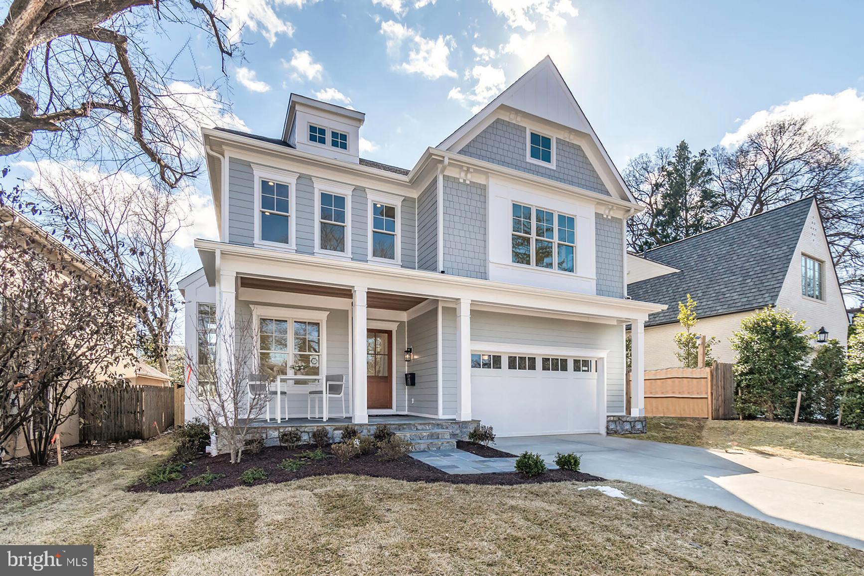 a front view of a building