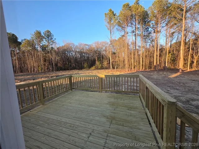 a view of pathway with a wrought fence