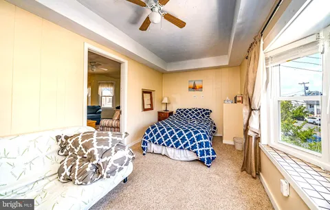 a view of city and ocean