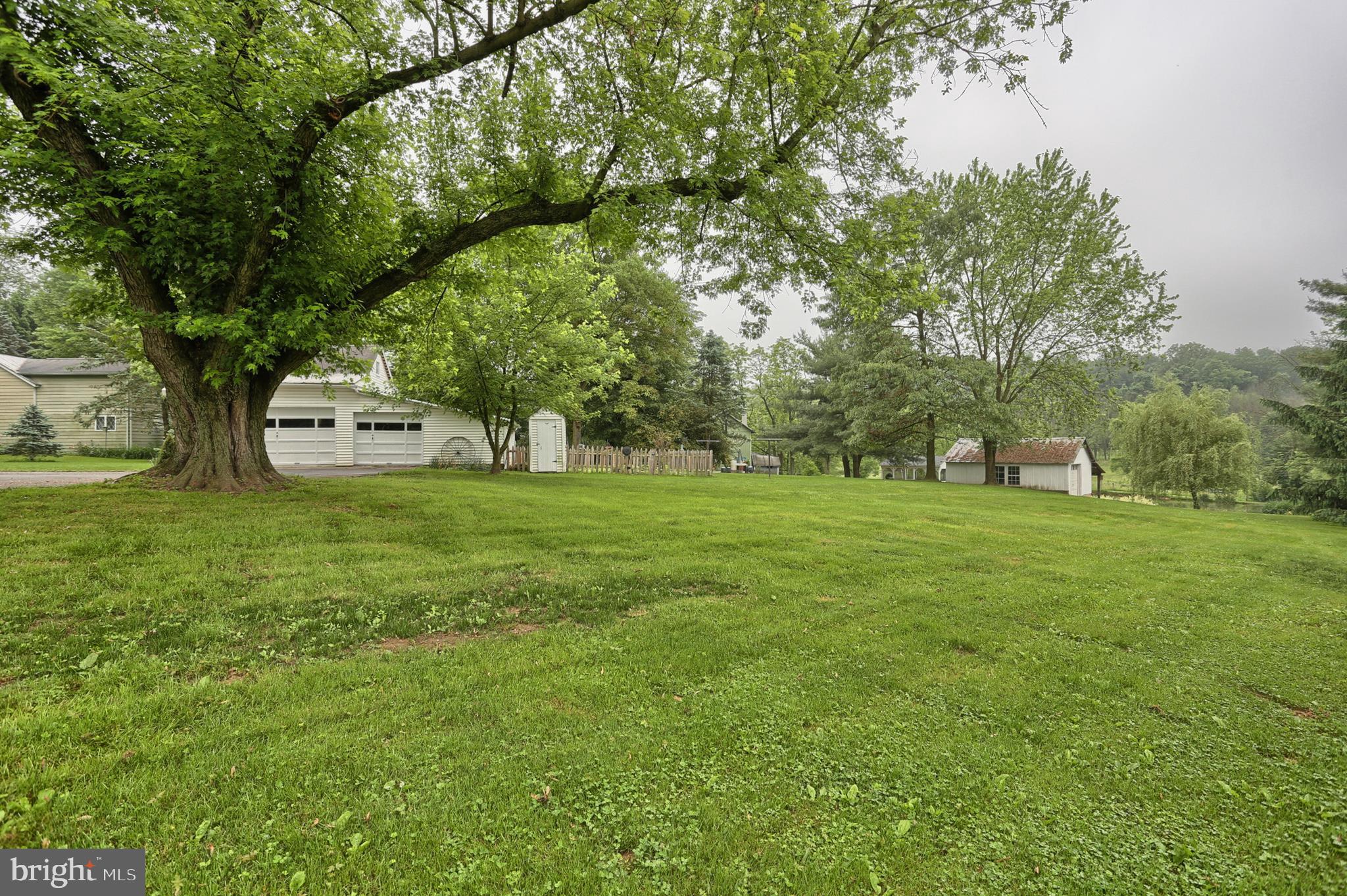 321 Union Road Lebanon, PA 17046 - Photo 34 of 50 Back yard with view of outbuildings