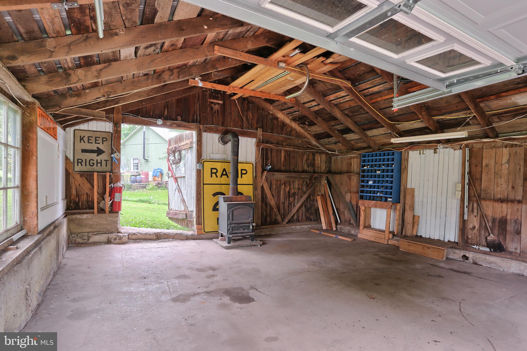 321 Union Road Lebanon, PA 17046 - Photo 42 of 50 This garage features wood stove