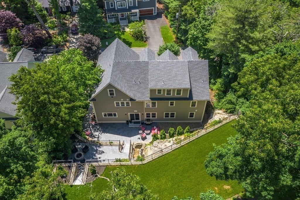 28 Fells Road Winchester, MA 01890 - Photo 40 of 42 an aerial view of a house