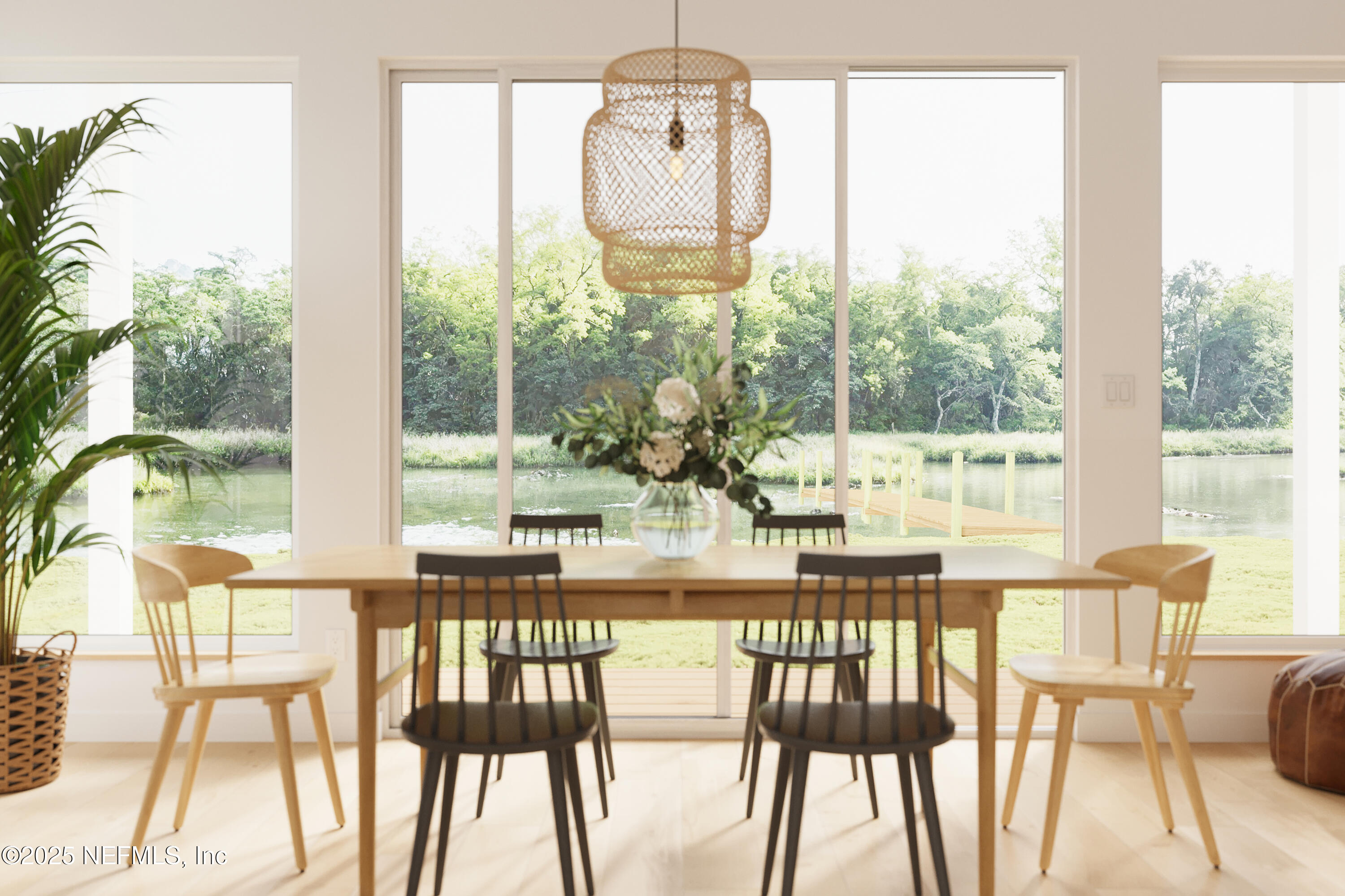 22 Poinciana Cove Road St. Augustine, FL 32084 - Photo 13 of 20 a view of a dining room with furniture window and outside view