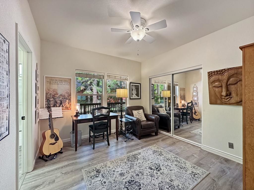 27 One Horse Way Clio, CA 96106 - Photo 22 of 38 a living room with furniture and wooden floor