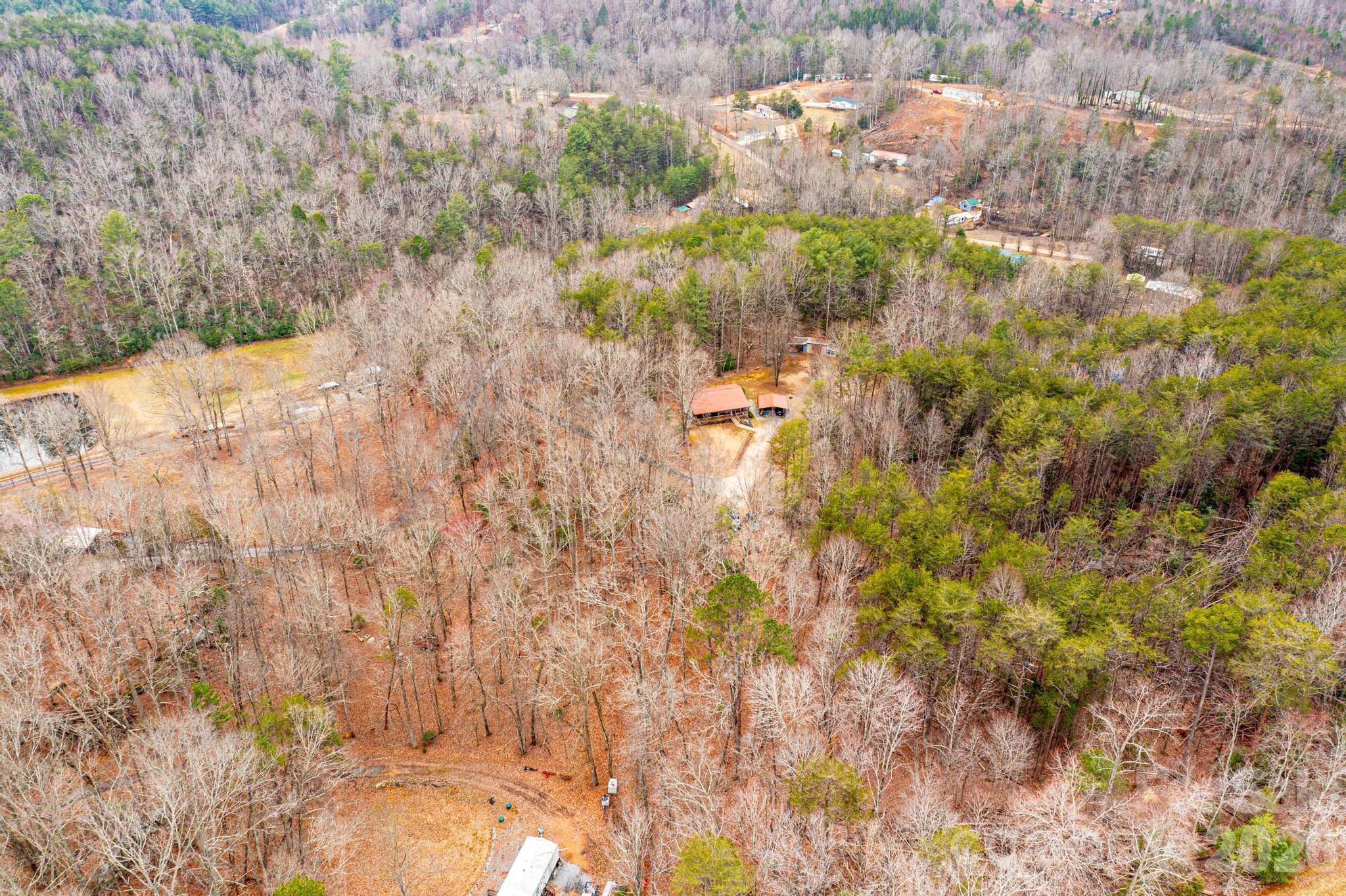 173 Croom Hollow Road Nebo, NC 28761 - Photo 13 of 43 a backyard of a house with lots of green space