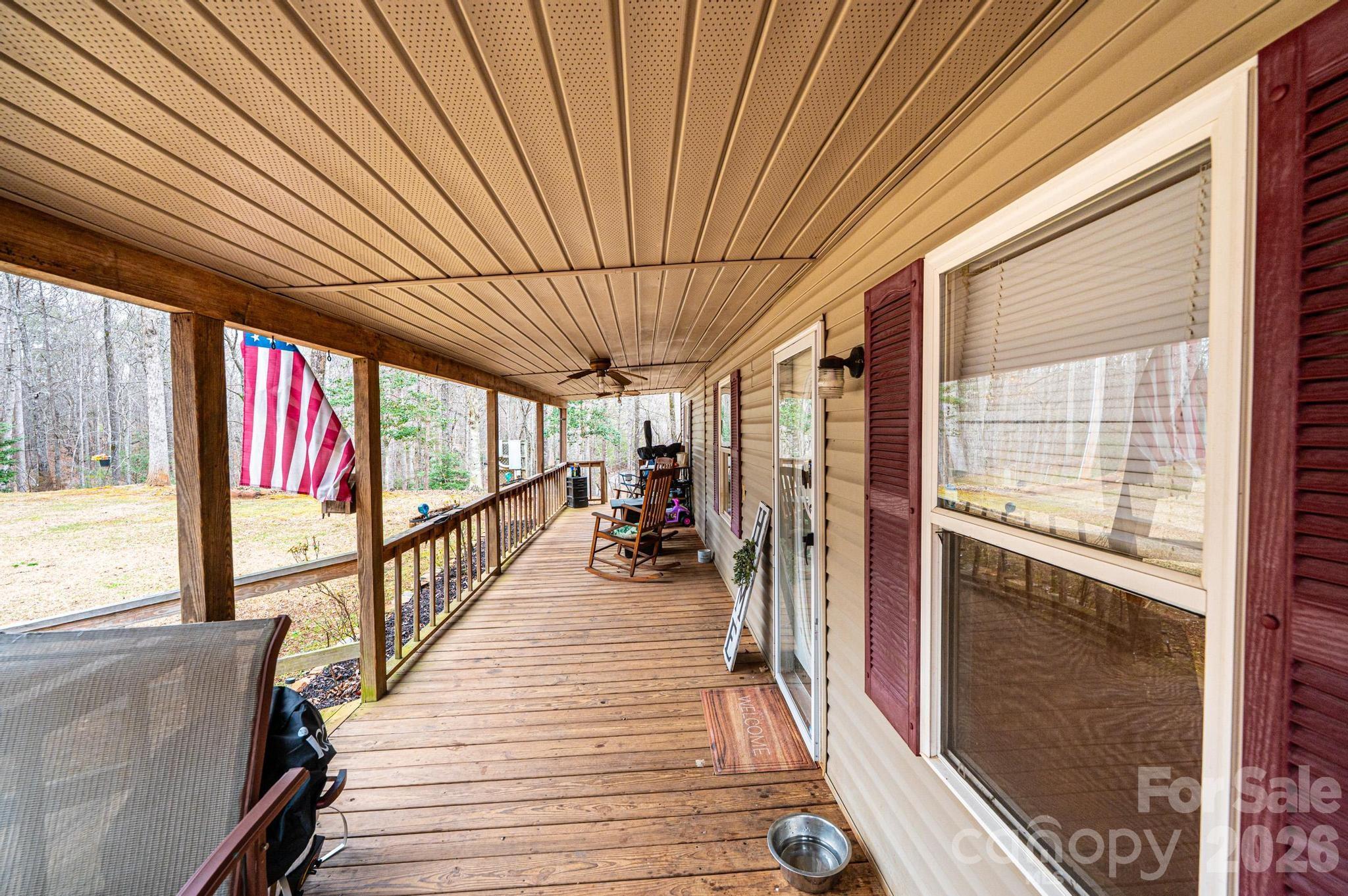 173 Croom Hollow Road Nebo, NC 28761 - Photo 16 of 43 a view of a balcony