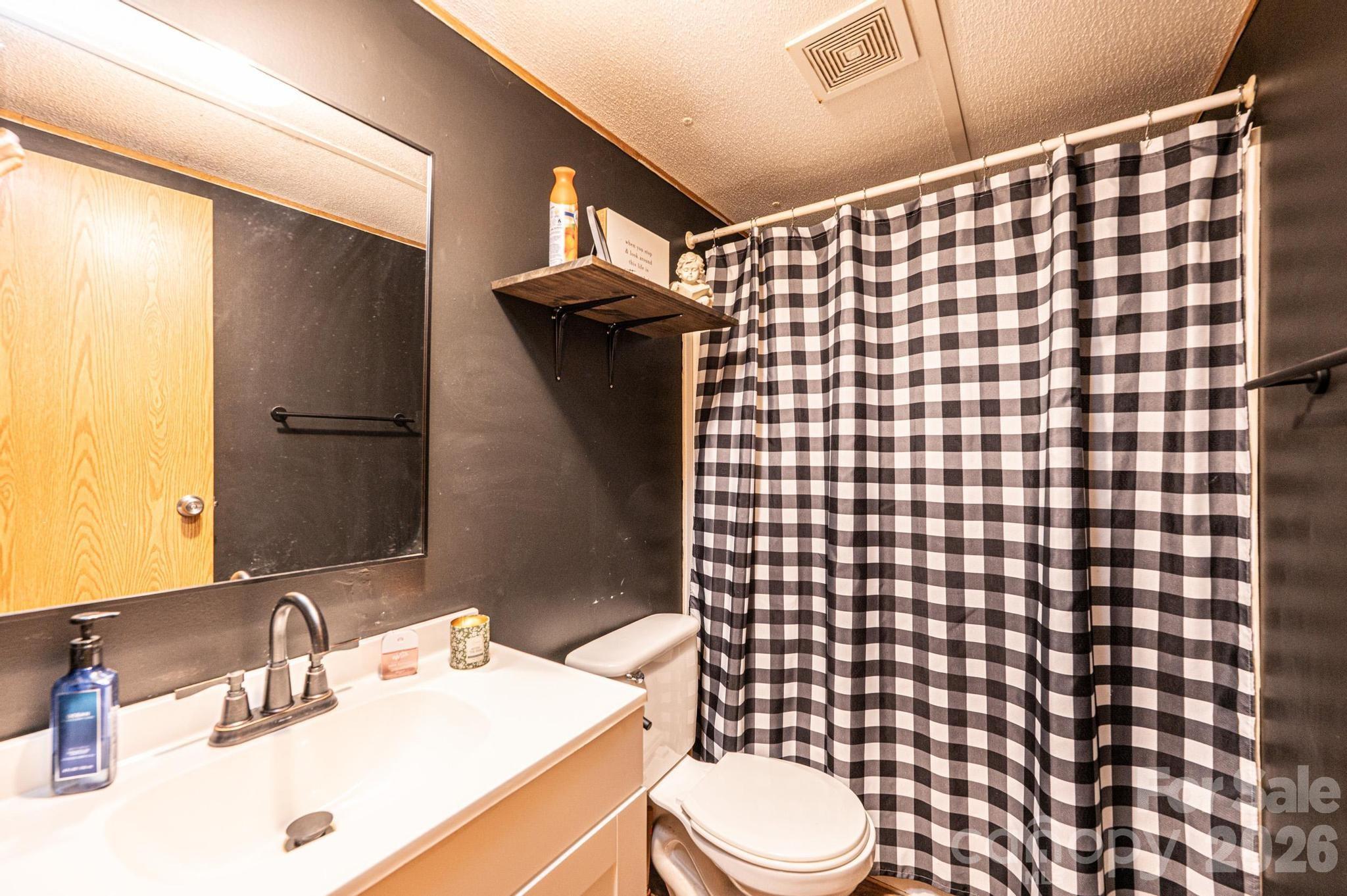 173 Croom Hollow Road Nebo, NC 28761 - Photo 35 of 43 a bathroom with a sink toilet and shower