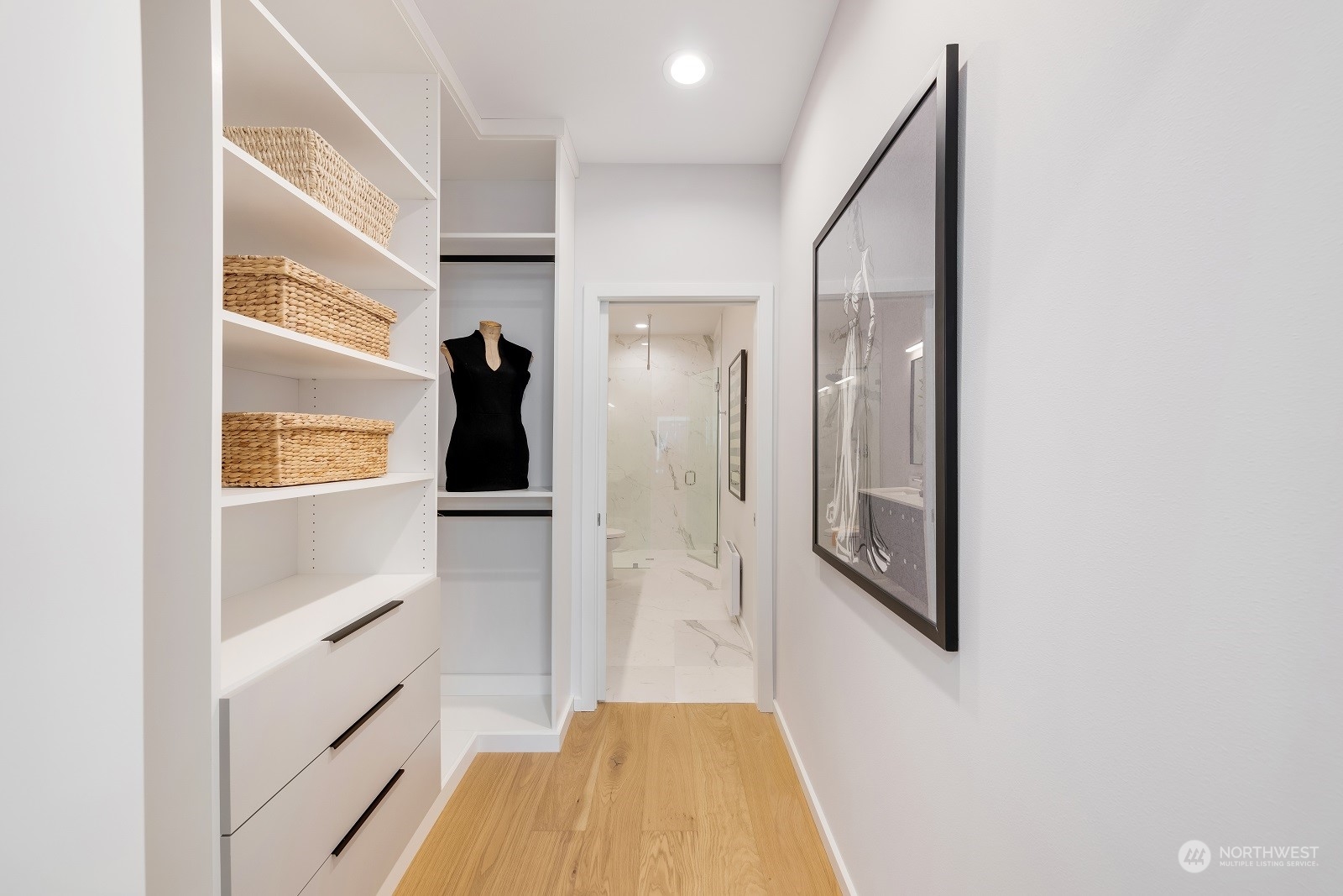 17342 D Bothell Way Northeast Bothell, WA 98011 - Photo 10 of 22 a view of a hallway with closet