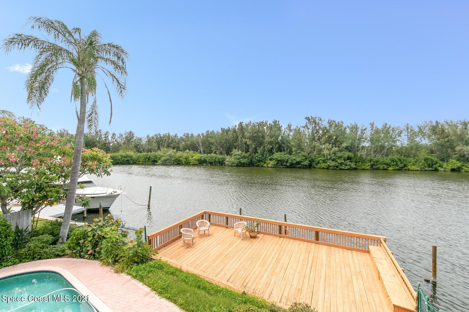 2021 Bali Road Cocoa Beach, FL 32931 - Photo 40 of 50 Views from the 2nd floor terrace