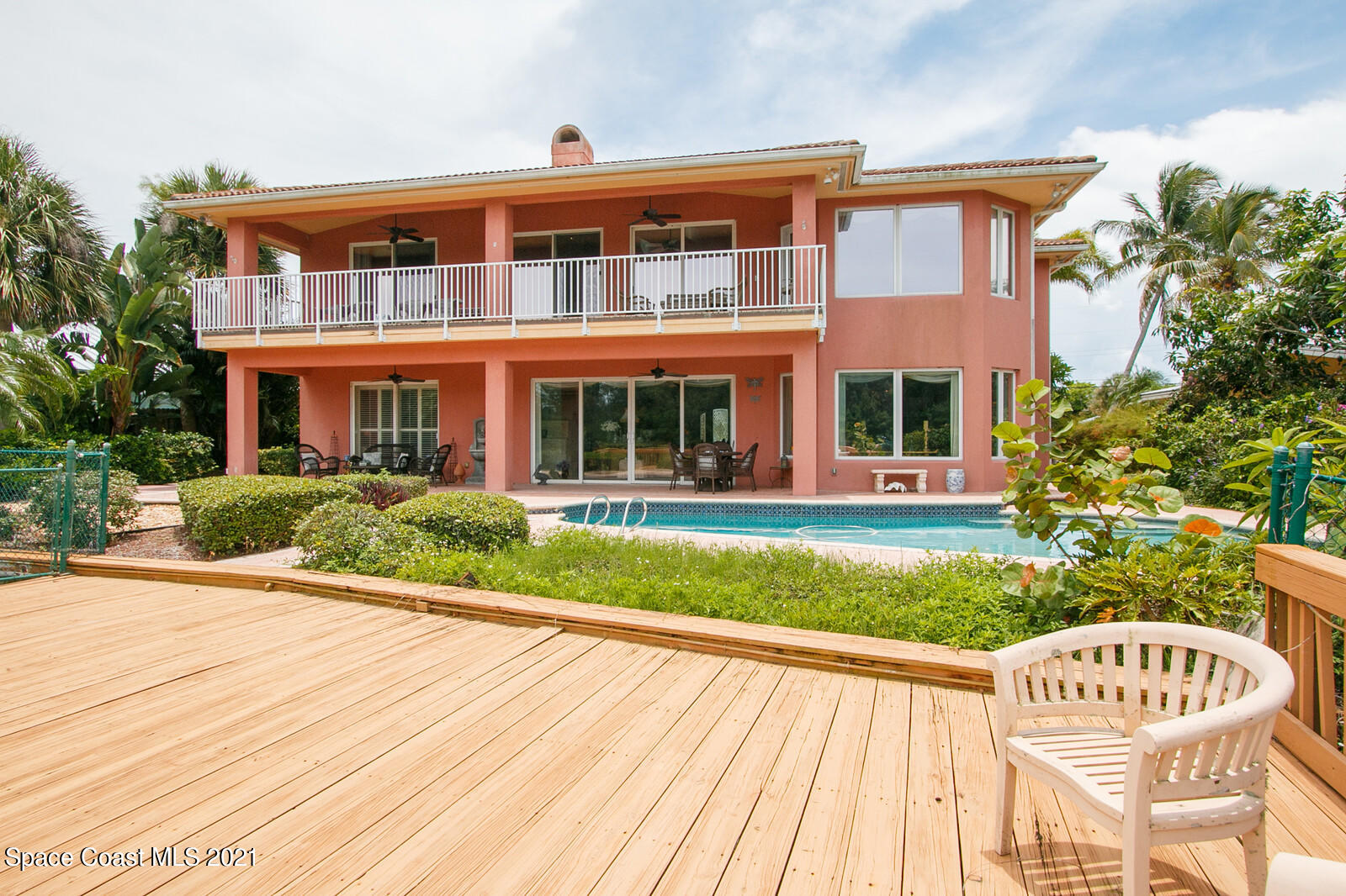 2021 Bali Road Cocoa Beach, FL 32931 - Photo 42 of 50 Property view from the river