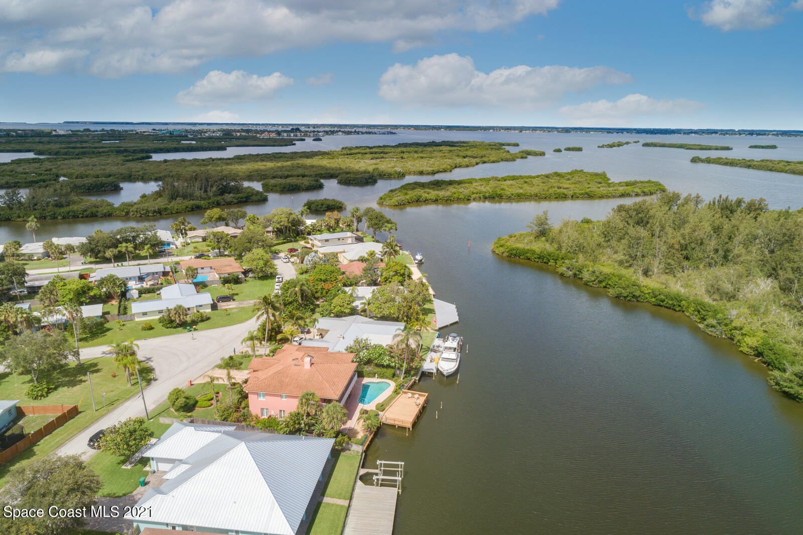 2021 Bali Road Cocoa Beach, FL 32931 - Photo 50 of 50 77_2021BaliAerials508_mls