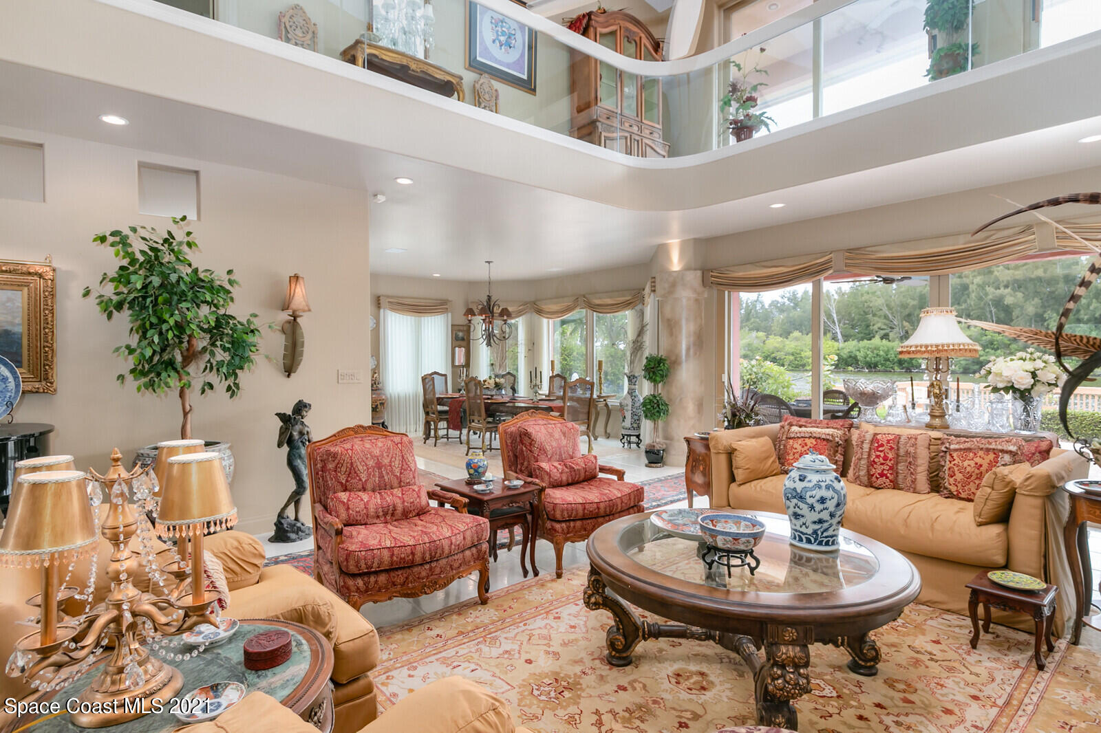 2021 Bali Road Cocoa Beach, FL 32931 - Photo 6 of 50 Spacious Living Area