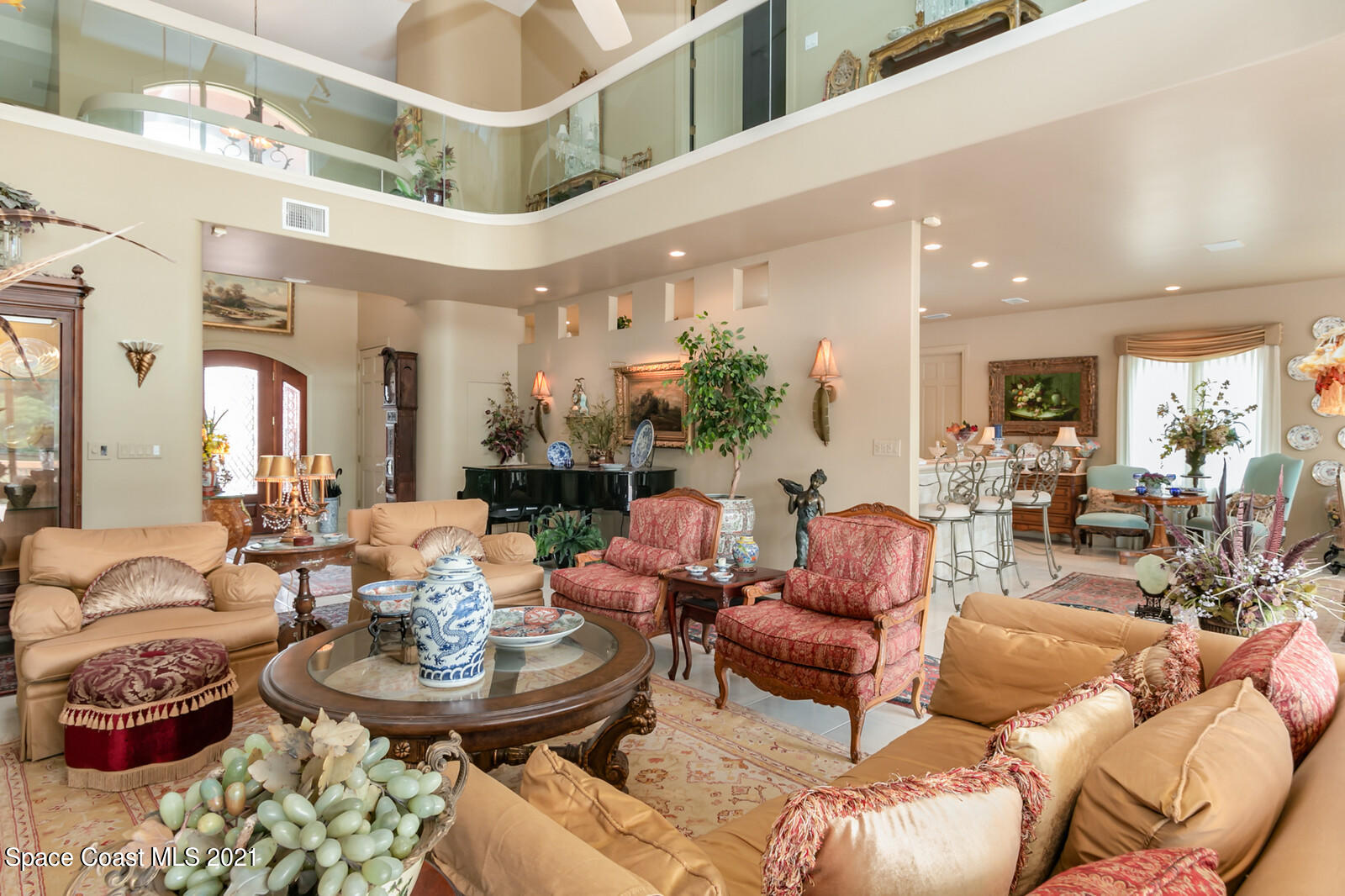 2021 Bali Road Cocoa Beach, FL 32931 - Photo 10 of 50 Open Living and 2nd Floor Gallery